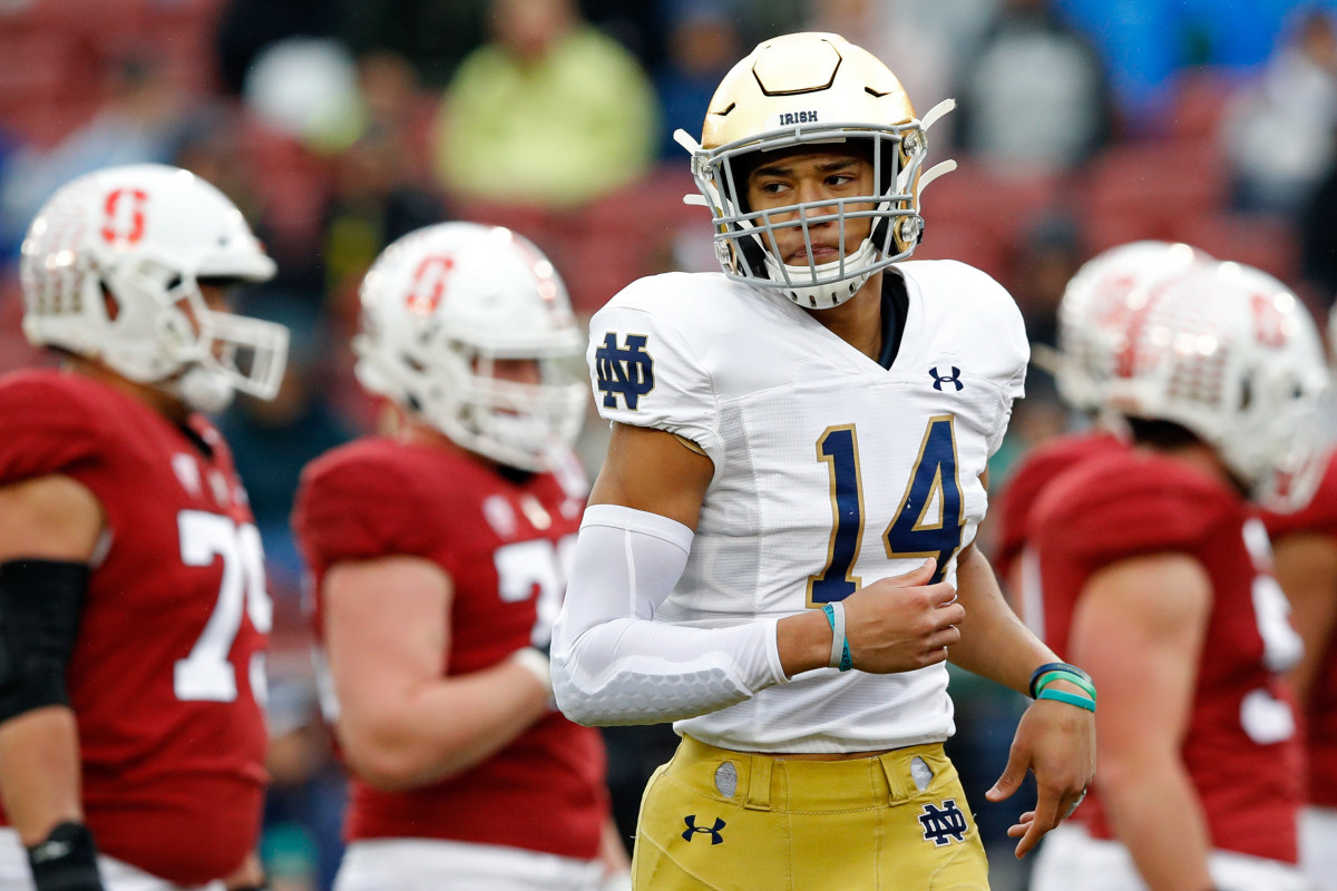 Notre Dame's Kyle Hamilton may be one of the best safety prospects in recent years